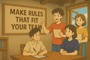 Make rules that fit your team